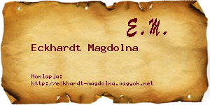 Eckhardt Magdolna névjegykártya